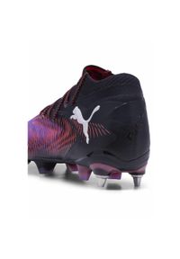 Puma - Buty piłkarskie FUTURE 8 ULTIMATE MxSG PUMA Black White Glowing Red. Kolor: biały, czerwony, wielokolorowy, czarny. Materiał: materiał, syntetyk, tkanina. Sport: piłka nożna
