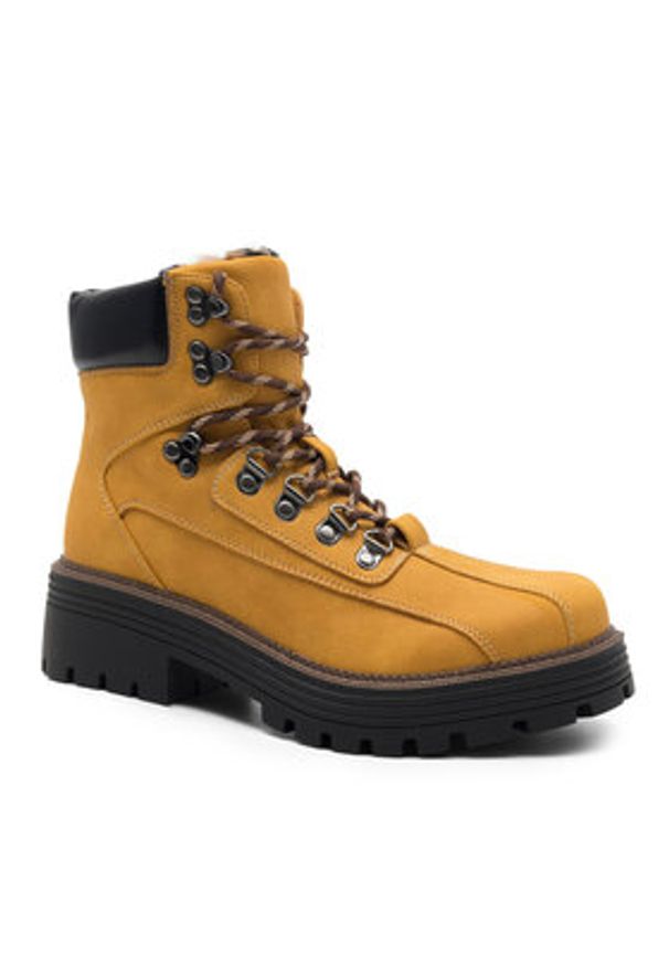 Jenny Fairy Trapery GINETTE WS2296-08 Żółty. Kolor: żółty. Materiał: syntetyk