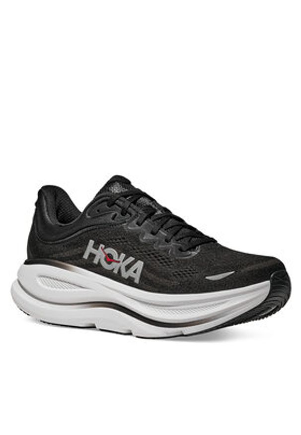 HOKA - Hoka Buty do biegania Bondi 9 1162011 Czarny. Kolor: czarny. Materiał: materiał