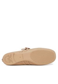Pinko - PINKO Baleriny Gioia 09 SD0297 P003 Beżowy. Kolor: beżowy. Materiał: skóra