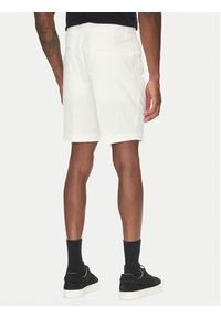 BOSS Szorty materiałowe H-Slice 50540743 Biały Slim Fit. Kolor: biały. Materiał: bawełna