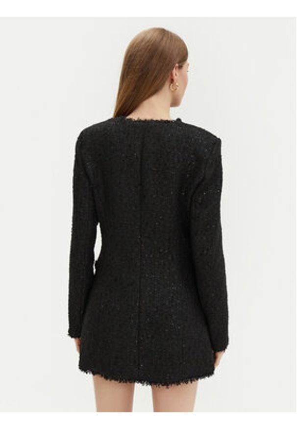 Guess Płaszcz przejściowy W5RL20 WGVS2 Czarny Regular Fit. Kolor: czarny. Materiał: syntetyk