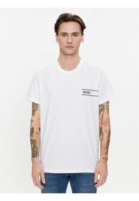 BOSS - Boss T-Shirt 50514914 Biały Regular Fit. Kolor: biały. Materiał: bawełna #1