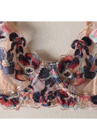 Intica - Komplet bielizny z haftem na romantyczne wieczory Alissone. Kolor: wielokolorowy. Materiał: materiał. Wzór: haft #8