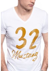 Mustang - MĘSKI T-SHIRT MUSTANG AARON V BASIC 1009904 2045 #4