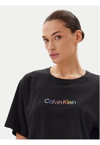 Calvin Klein Underwear T-Shirt LV00QS7470 Czarny Boxy Fit. Kolor: czarny. Materiał: bawełna