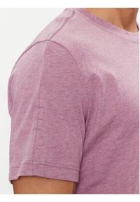 Adidas - adidas T-Shirt Mélange IJ8959 Fioletowy Regular Fit. Kolor: fioletowy. Materiał: bawełna #4