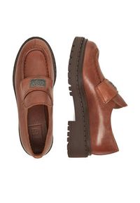 G-Star RAW - G-Star Raw Loafersy EO-DOLUNAY-25FW05 Brązowy. Kolor: brązowy. Materiał: skóra #4