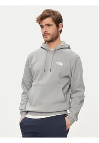 The North Face Bluza NF0A880T Szary Regular Fit. Kolor: szary. Materiał: syntetyk, bawełna