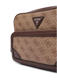 Guess Saszetka Milano HMMIL LP6222 Brązowy. Kolor: brązowy. Materiał: skóra #4