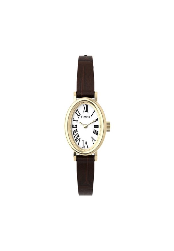 Timex Zegarek Cavatina TW2W78500 Złoty. Kolor: złoty