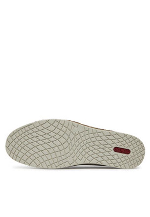 Rieker Półbuty B5265-43 Szary. Kolor: szary. Materiał: materiał