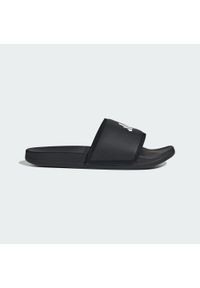 Adidas - Klapki Adilette Komfort. Kolor: czarny, biały, wielokolorowy. Styl: sportowy