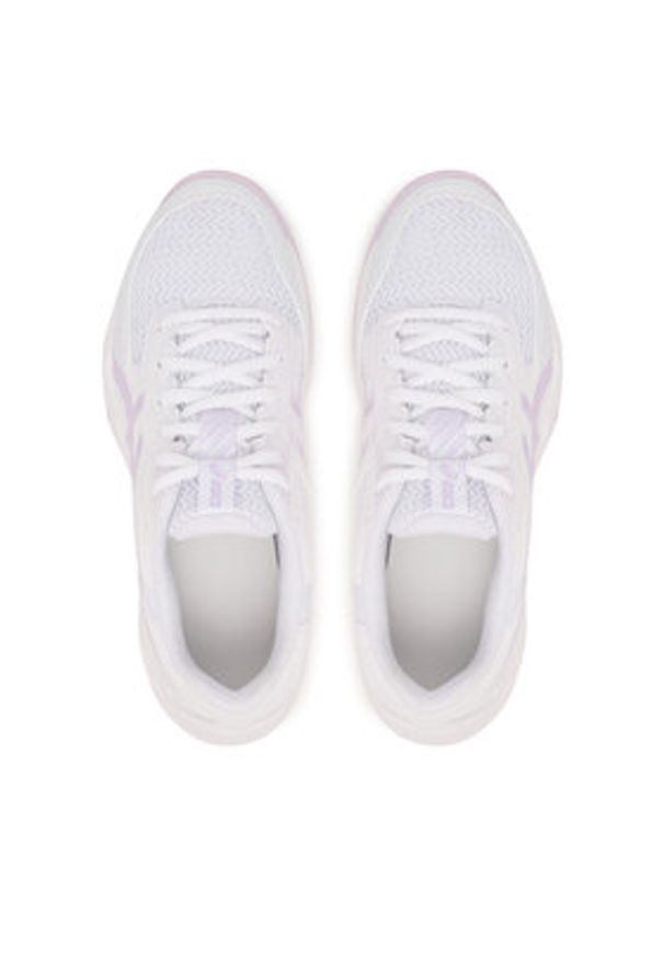 Asics Buty halowe Gel-Rocket 12 1072A119 Biały. Kolor: biały. Materiał: skóra
