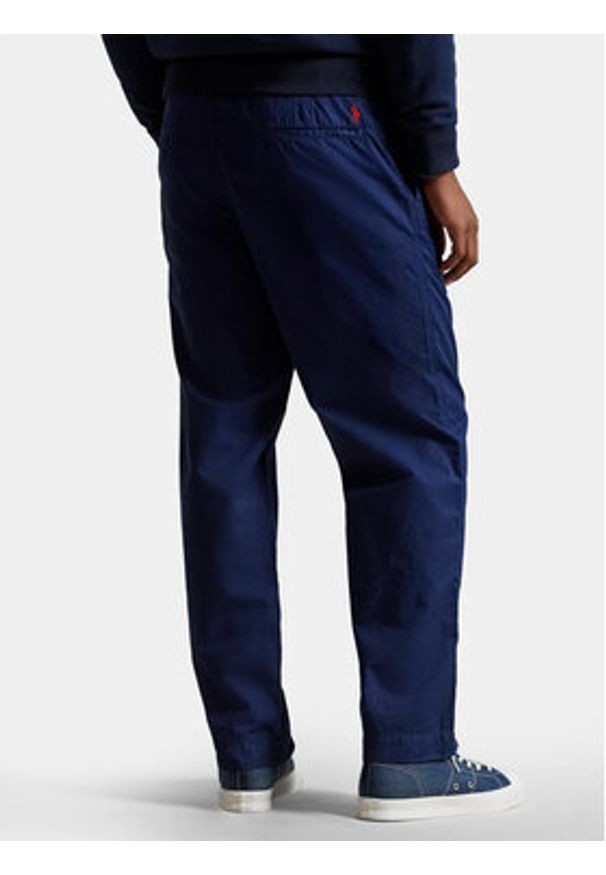 Polo Ralph Lauren Spodnie materiałowe 710P03052001 Granatowy Regular Fit. Kolor: niebieski. Materiał: bawełna