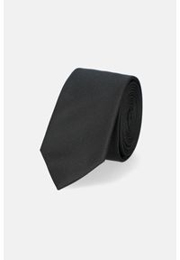 Lancerto - Krawat Czarny. Kolor: czarny. Materiał: tkanina, mikrofibra. Styl: klasyczny, elegancki #1