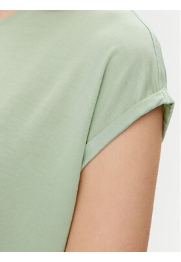 Vero Moda T-Shirt Ava 10284468 Zielony Regular Fit. Kolor: zielony. Materiał: lyocell