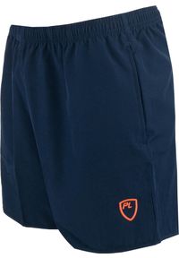 POWERLAYER - Szorty Damskie Blitz Field Navy 2XS - Lekkie i Oddychające. Kolor: niebieski. Materiał: elastan, poliester. Sport: fitness