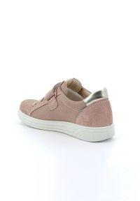 Primigi buty dziecięce kolor różowy. Nosek buta: okrągły. Zapięcie: rzepy. Kolor: różowy. Materiał: guma #3