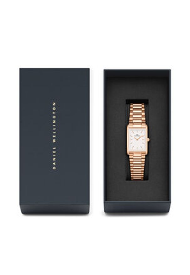 Daniel Wellington Zegarek Bound 9-Link DW00100699 Złoty. Kolor: złoty