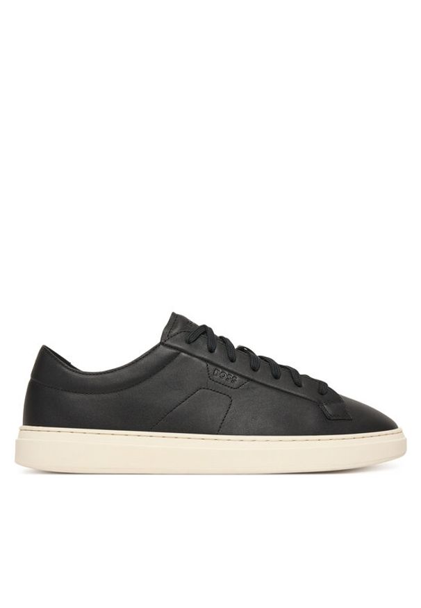 BOSS Sneakersy Kieran 50557866 Czarny. Kolor: czarny. Materiał: skóra