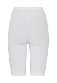 Fransa Szorty sportowe 20601023 Biały Slim Fit. Kolor: biały. Materiał: bawełna #4