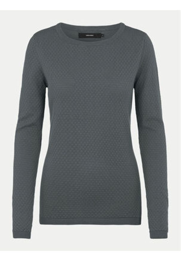 Vero Moda Sweter Care 10136644 Zielony Regular Fit. Kolor: zielony. Materiał: bawełna