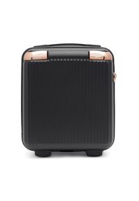 Mała Twarda Walizka Lasocki. Kolor: czarny #1