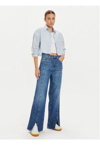 Tommy Jeans Jeansy Claire DW0DW19609 Niebieski Wide Leg. Kolor: niebieski