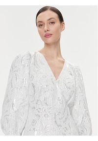 Bruuns Bazaar Sukienka koktajlowa Macluar BBW3661 Biały Regular Fit. Kolor: biały. Materiał: syntetyk. Styl: wizytowy #5