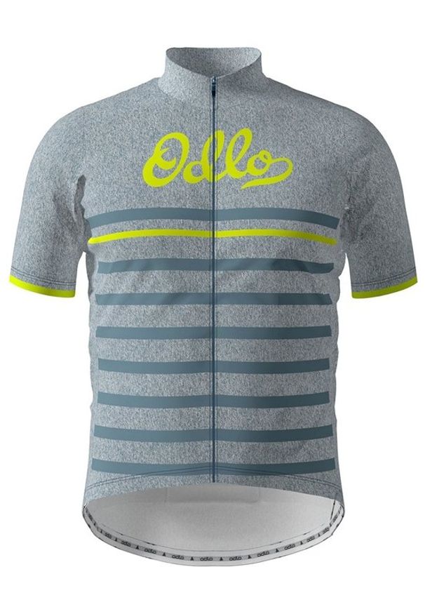 Odlo - ODLO Koszulka rowerowa męska Element Print. Wzór: nadruk