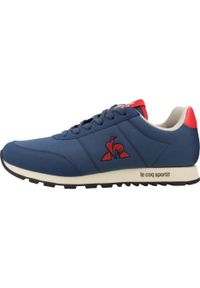 Le Coq Sportif - Kapcie LE COQ SPORTIF RACERONE_2 Niebieski. Kolor: niebieski. Materiał: syntetyk, tkanina. Sport: turystyka piesza