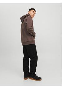 Jack & Jones - Jack&Jones Bluza Corp 12152840 Brązowy Standard Fit. Kolor: brązowy. Materiał: bawełna, syntetyk #5