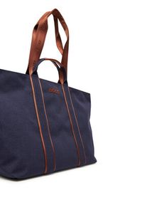BOSS Torebka Palmah Tote 50546461 Granatowy. Kolor: niebieski