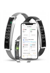 JG Smart - Inteligentna Opaska Smartband Bluetooth 5.3 Pulsometr Wodoodporna Kroki Sen #1