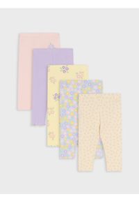 Sinsay - Legginsy 5 pack - fioletowy. Kolor: fioletowy