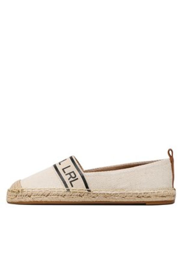 Lauren Ralph Lauren Espadryle Caylee III 802891447001 Beżowy. Kolor: beżowy. Materiał: materiał