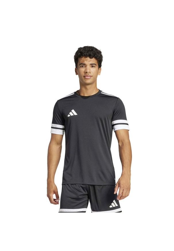 Adidas Sport Squa25 Jsy M Koszulka Dorosłych. Kolor: czarny, biały, wielokolorowy