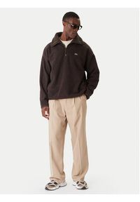Lacoste Polar SH5500 Brązowy Relaxed Fit. Kolor: brązowy. Materiał: syntetyk