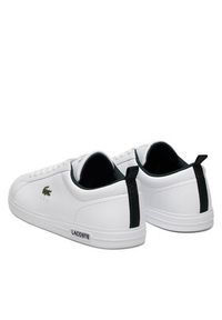 Lacoste Sneakersy CARNA BASE 48SMA0112-1R5 Biały. Kolor: biały. Materiał: skóra #4