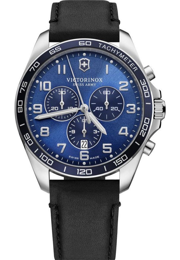 VICTORINOX - Zegarek Victorinox Zegarek męski Victorinox 241929 czarny. Kolor: czarny