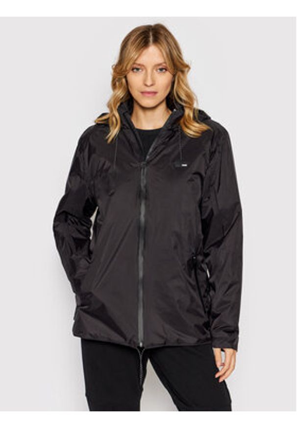 Rains Kurtka przeciwdeszczowa Unisex 15470 Czarny Regular Fit. Kolor: czarny. Materiał: syntetyk