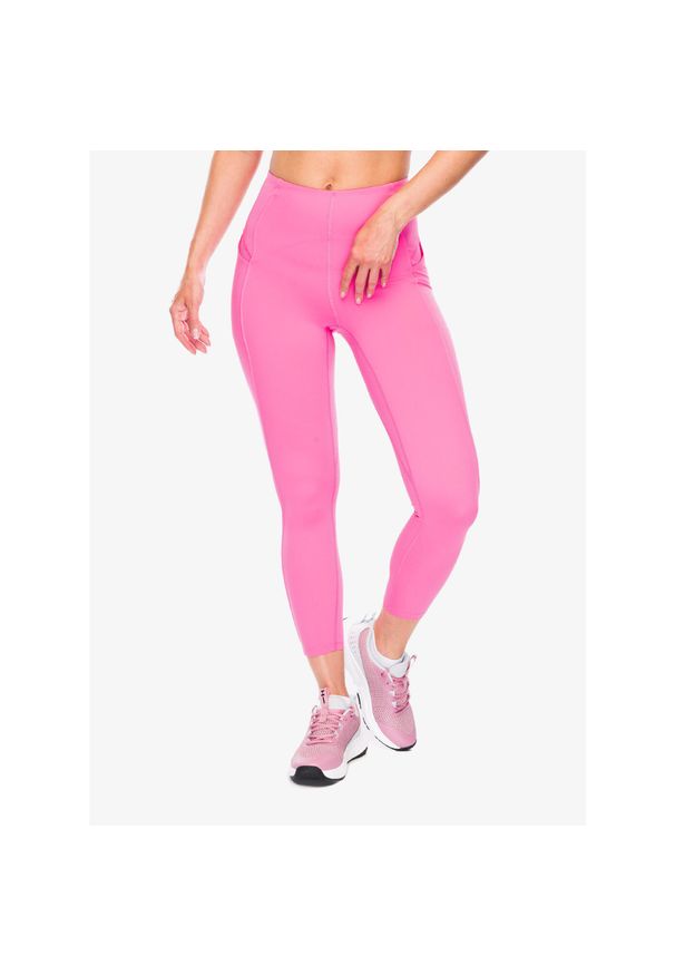 Legginsy treningowe damskie Under Armour Meridian Ankle Leg Pintuk. Kolor: różowy