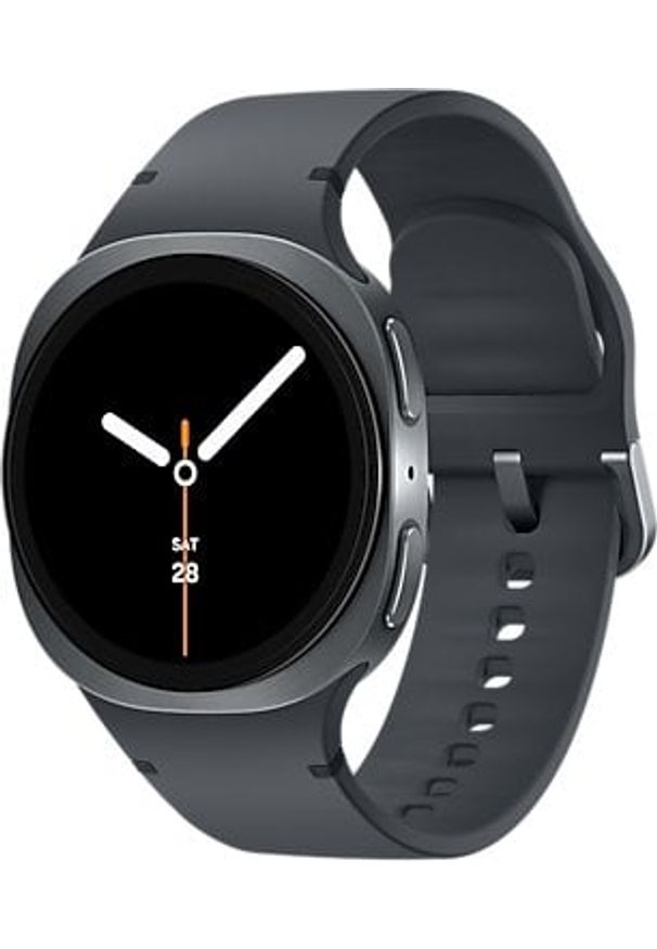 SAMSUNG - Smartwatch Samsung Galaxy Watch 8 (L320) 40mm AMOLED Grafitowy. Rodzaj zegarka: smartwatch. Kolor: szary