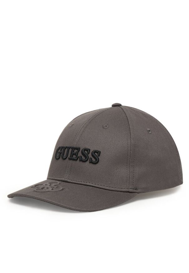 Guess Czapka z daszkiem AM9578 POL01 Szary. Kolor: szary. Materiał: bawełna