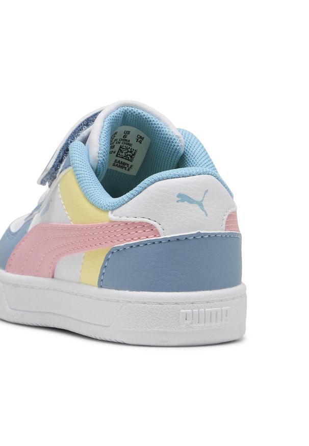 Puma - Sneakersy Caven 2.0 Block dla maluchów PUMA White Pinkscape Cool Blue Pink. Kolor: różowy, niebieski, wielokolorowy, biały. Sezon: lato. Sport: turystyka piesza