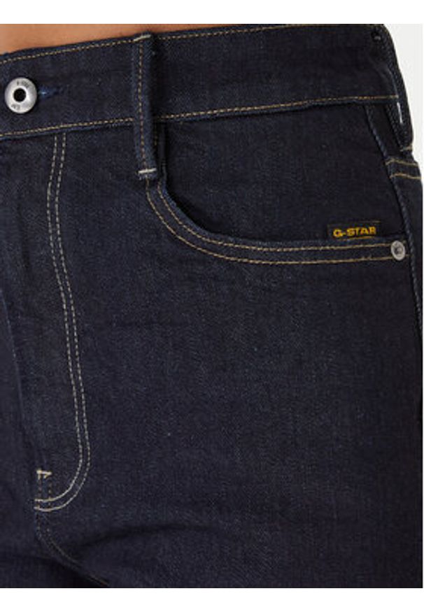 G-Star RAW - G-Star Raw Jeansy Deck 2.0 D23591-E205 Granatowy Wide Leg. Kolor: niebieski