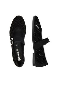 Remonte Baleriny CEO-D0K18-02 Czarny. Kolor: czarny. Materiał: zamsz, skóra #7