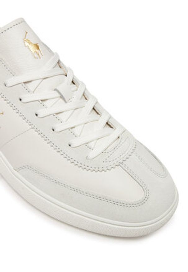 Polo Ralph Lauren Sneakersy Bedord 809973701001 Biały. Kolor: biały. Materiał: skóra