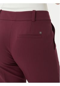 Hugo - HUGO Spodnie materiałowe Hedima-1 50544742 Fioletowy Slim Fit. Kolor: fioletowy. Materiał: syntetyk #5